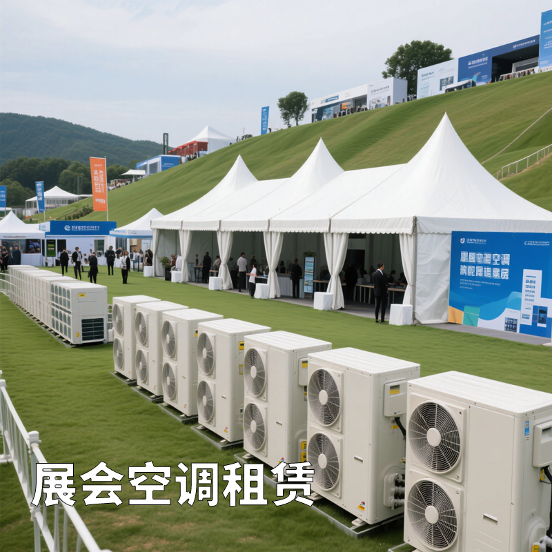 臨時(shí)中央空調(diào)租賃篷房展會(huì)制冷解決方案